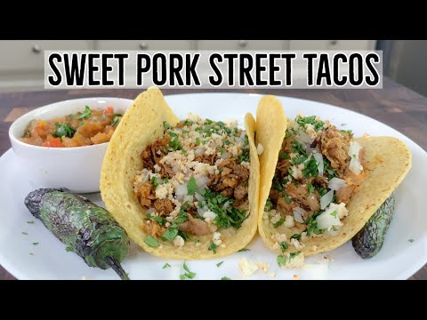 Sweet Pork Street Tacos- At Home Recipe