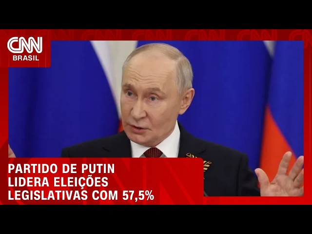 Partido de Putin lidera eleição parlamentar na Rússia | CNN PRIME TIME