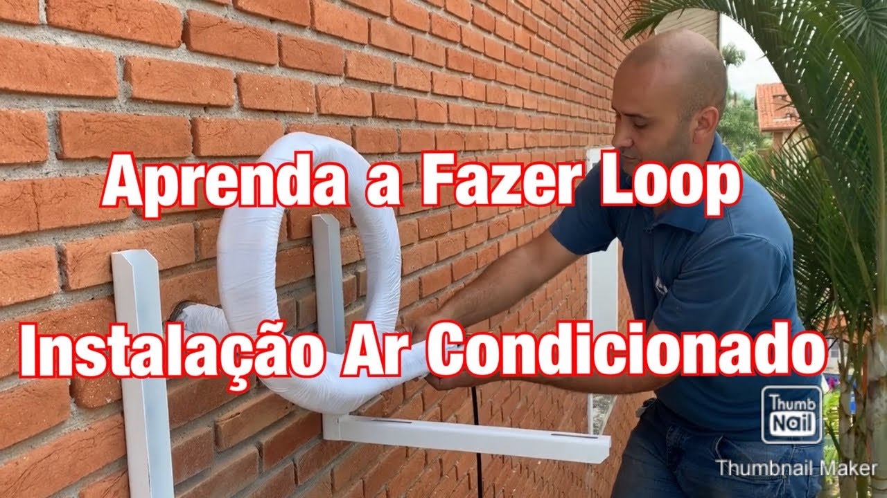 Aprenda a Fazer Loop Instalação ar condicionado Split