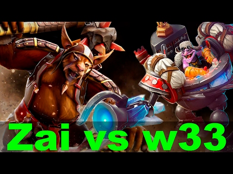Zai vs w33 | Brewmaster carry vs Timbersaw | pro Gameplay | Highlights — Dota 2