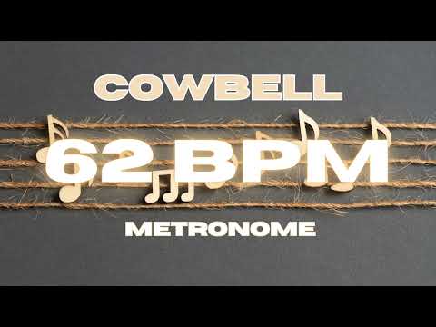 62 BPM - Cowbell Metronome
