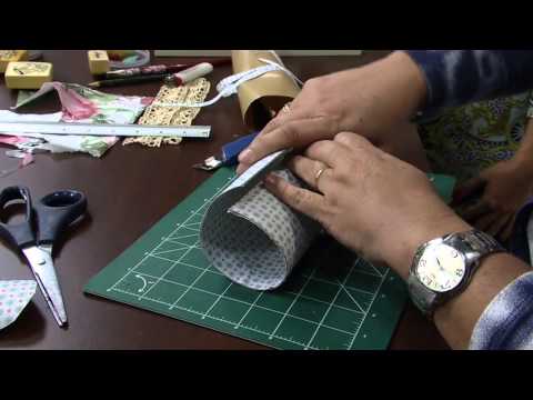 Mulher.com 19/11/2013 Elaine Perine - Porta treco reciclado