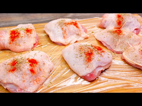 A chef from Spain taught me. I share with you a secret of the tastiest chicken!