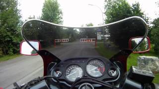 preview picture of video 'Möhnesee Sauerland  / GoPro Kawasaki ZZR 600'