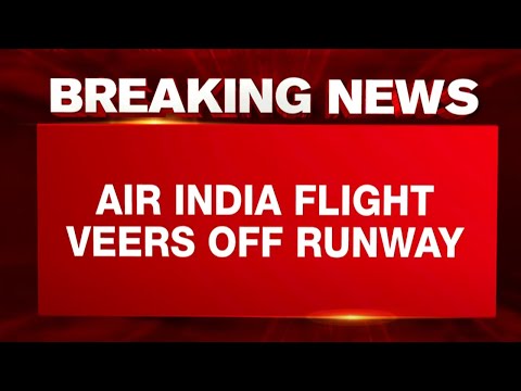 Mumbai Airport News Today | Air India Flight Veers Off Runway At Mumbai Airport