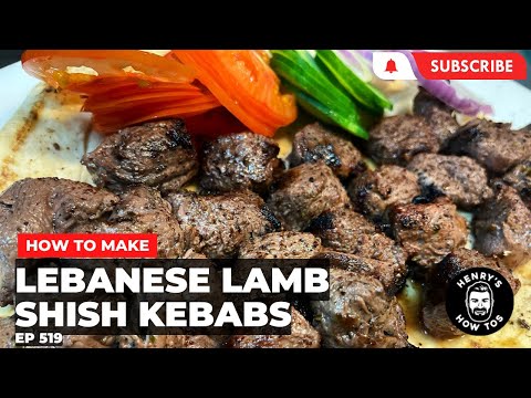 How To Make Lebanese Lamb Shish Kebabs | Ep 519