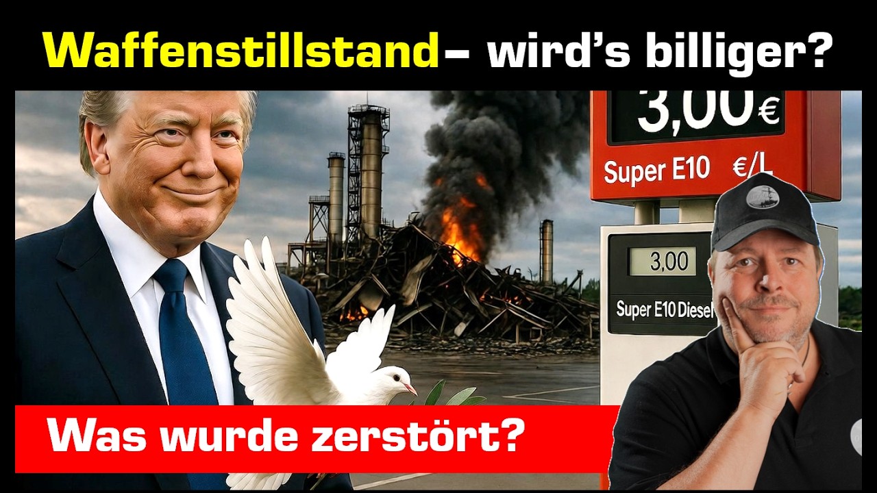 Waffenstillstand Iran USA! Wird’s jetzt wieder billiger? Oder nicht?