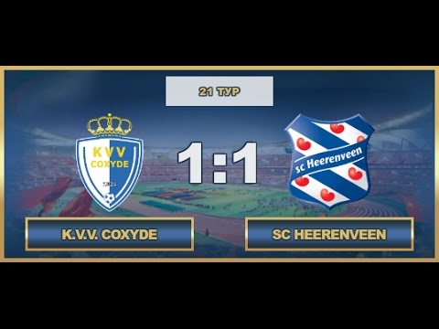 AFL. Benelux. Premier Division. Tour 21. Coxyde - Heerenveen