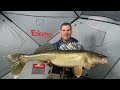 Video Thumbnail for Ice Fishing Walleye Competition-VS-Clayton Schick Outdoors! | Game Of Inches!