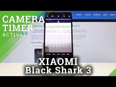 How to Add Camera Timer in XIAOMI Black Shark 3 – Activate Camera Countdown
