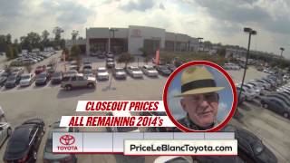 preview picture of video 'Price LeBlanc Toyota - Now or Never Sales Event - SUV Specials'