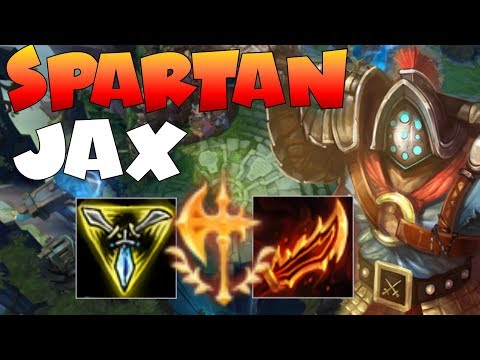 THE ULTIMATE SPARTAN KILLER! HOW TO DESTROY YOUR COUNTER MATCH UP PANTHEON AS TOP LANE JAX!!!