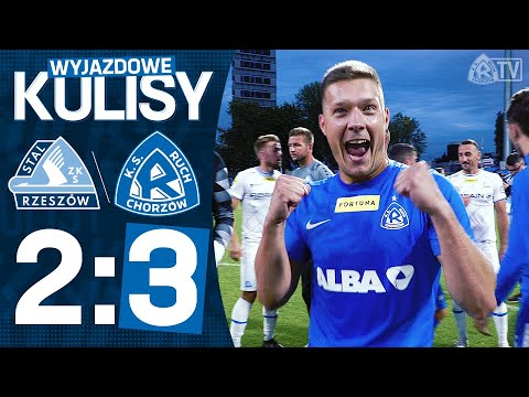 WYJAZDOWE KULISY: Stal Rzeszów 2-3 Ruch Chorzów (08.08.2022)
