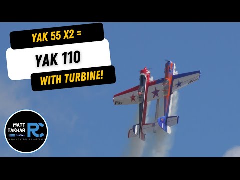 YAK 110 two engines and a turbine | Massive Plane | Aerobatic Display