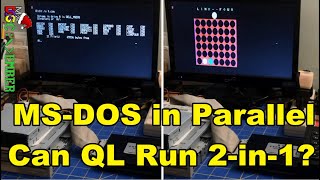 Multitasking MS-DOS on 1984 Sinclair QL: Can It Run Two Copies in Parallel? #DOScember