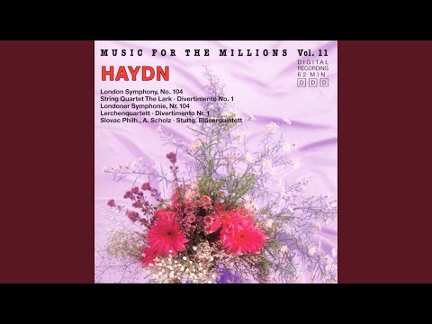 Divertimento, No. 1 in B-Flat Major: II. Chorale St. Antoni