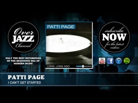 I Can't Get Started video
