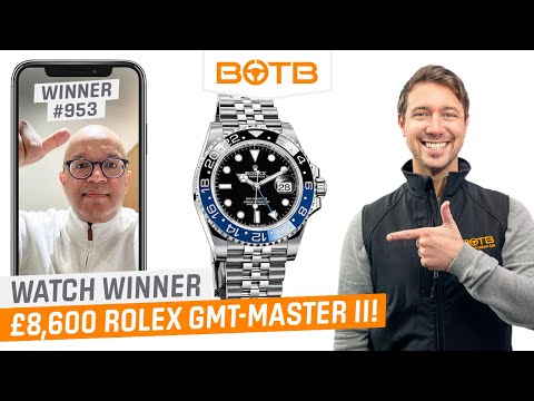 Win A Watch Competition –Rolex GMT-Master II – BOTB Winner!