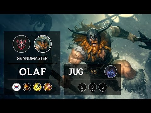 Olaf Jungle vs Sylas - KR Grandmaster Patch 9.14