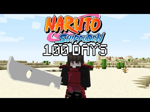 100 Days of Minecraft Naruto Shippuden Madness!