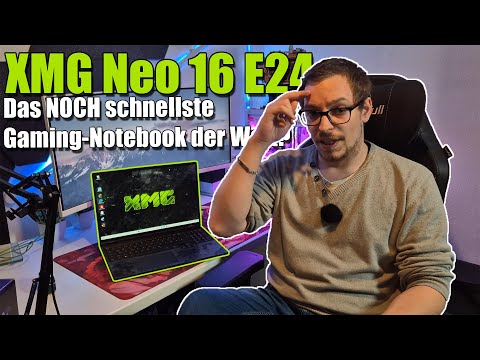 The fastest gaming notebook in the world! | XMG NEO 16 E24