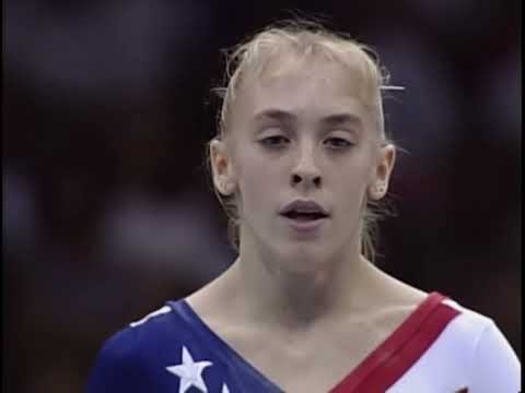 [HDp60] Jaycie Phelps (USA) Floor Team Optionals 1996 Atlanta Olympic Games