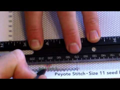 How to Bead Tubular Peyote Stitch Part 3