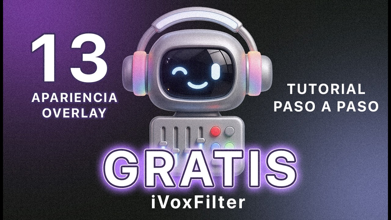 13 Apariencia Overlay - iVoxFilter chat bot de voz para Titok Live