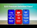 $20 Unlimited Premium Data Plans Are HERE!