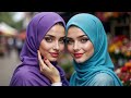 Hijab Love In Silence A Tender Visual Kiss Between Two Muslim Women