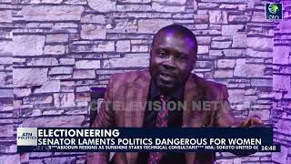 #throwback: Is Politics Dangerous for Women? Andy Akpotive answers in interview with Ray Ken.