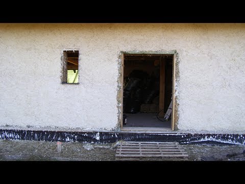 Strawbale Vlog 46 - przed założeniem okien i drzwi