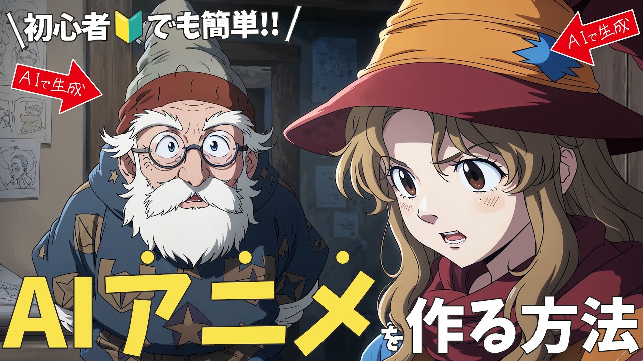 【速報】誰でも簡単にAIアニメを作れる『OiiOii』が遂にリリース！AI動画制作初心者🔰にもおすすめのツール