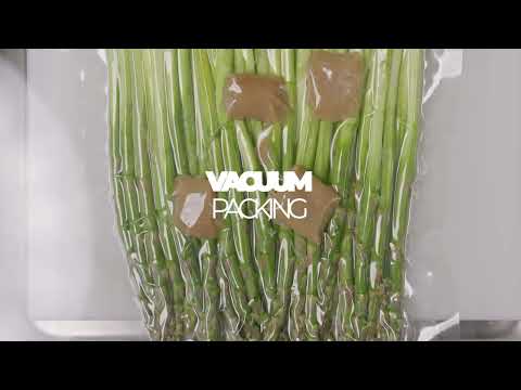 Espargos com técnica sous vide no nosso forno SteamGourmet