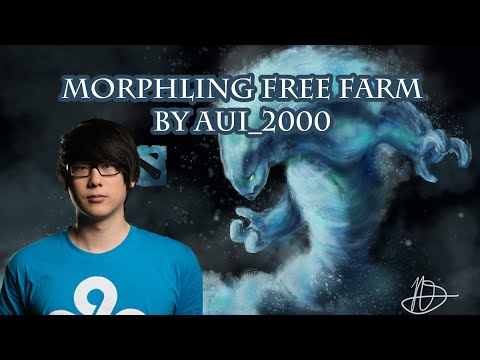 Dota 2 morphling Free Farm by Aui_2000 | full game | gameplay | pro | guide | spotlight