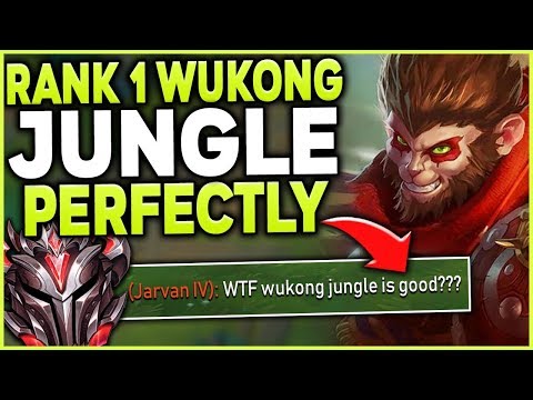 HOW TO PLAY WUKONG JUNGLE PERFECTLY IN SEASON 9 (RANK 1 WUKONG PLAYER) - League of Legends