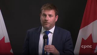 Conservative leadership candidates speak with reporters following debate – August 3, 2022