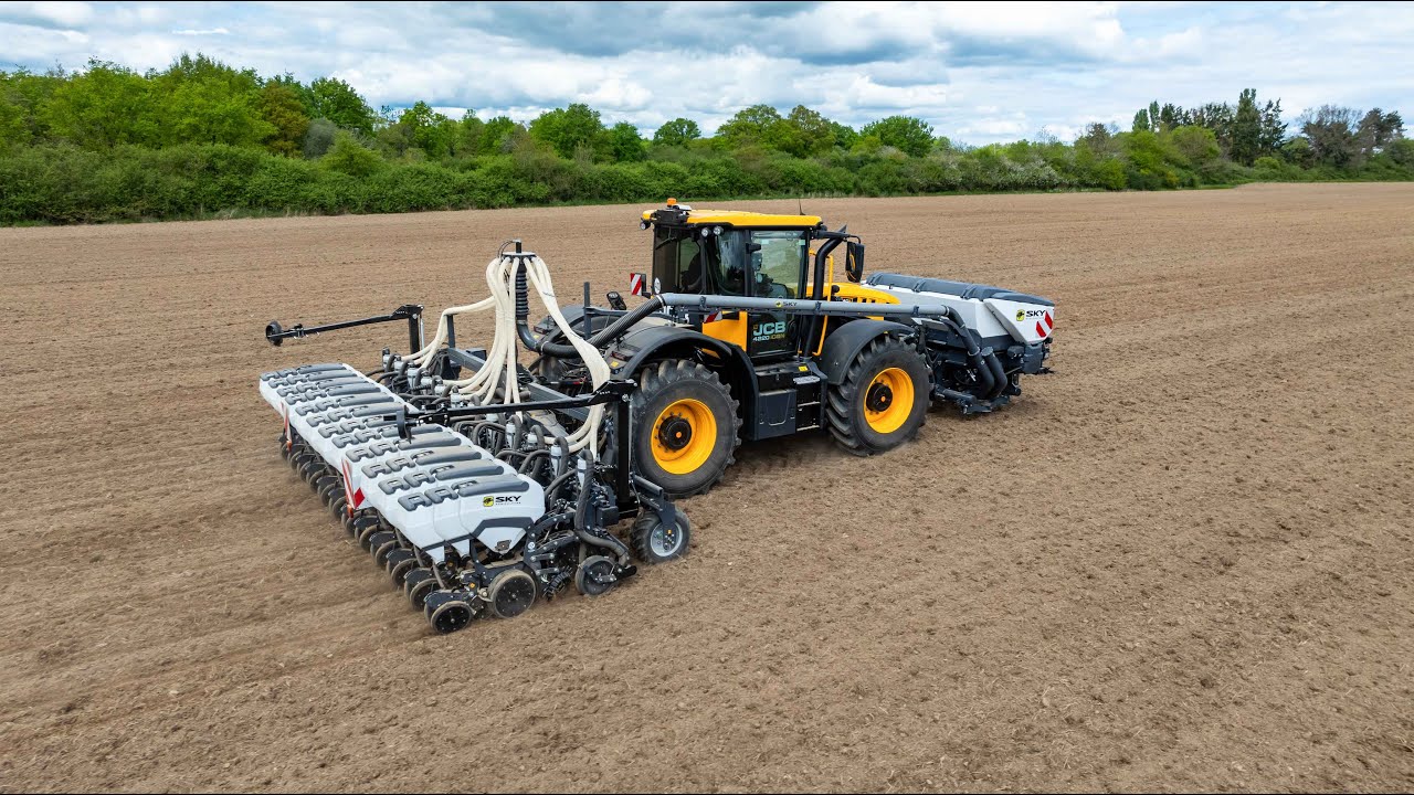 SKY SONIC-PTV300/8B szemenkénti vetőgép,  40-75 cm sortáv