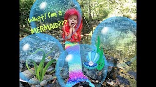 Real Life Mermaid??? SKIT!! When She Gets in the Water-- LOOK OUT!!  Crazy Mystery