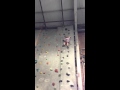 3 Year Old Rock Climbing