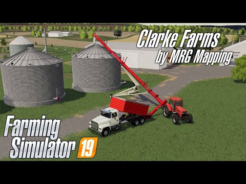 Loading the first bin with Soybeans on Clarke Farms - EP14