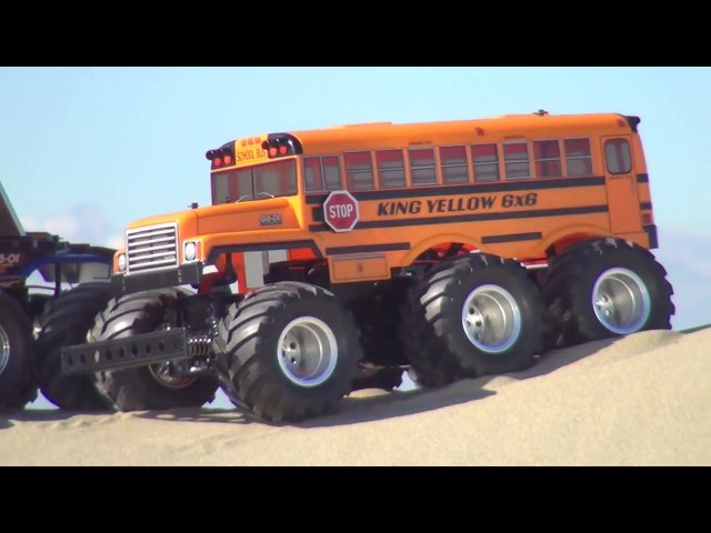 Video Teaser für TAMIYA 1/18 R/C "KONGHEAD 6×6 & KING YELLOW 6x6"(G6-01 CHASSIS) コングヘッド6×6 & キングイエロー6x6