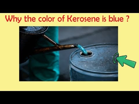 Why is the color of kerosene blue? GK Questions with answers