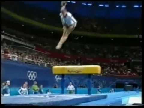 Adrienne Nyeste (HUN) 2000 Olympic Prelims - Vault 1