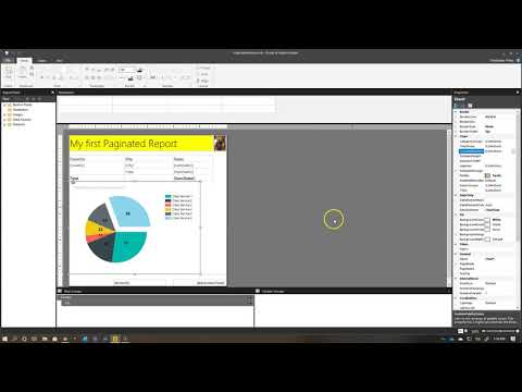 Power BI Paginated Reports Episode 9 - Using Custom Color Palettes