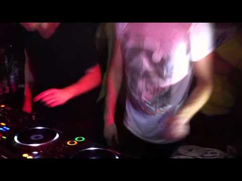 Dada Life @ Mansion - White Noise Red Meat (infront of the booth)