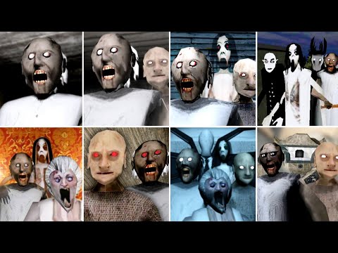 Granny 1, 2, 3, 4, 5, 6, 7, 8 And Granny Legacy Full Gameplay | Granny All Games New Update