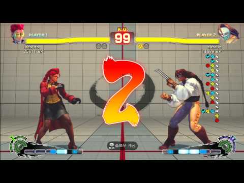 SSF4 Rank Match  isesuto (VI)  vs  satouz (CW)