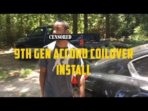 Tein Street Basis Coilover 9th Gen Accord Install