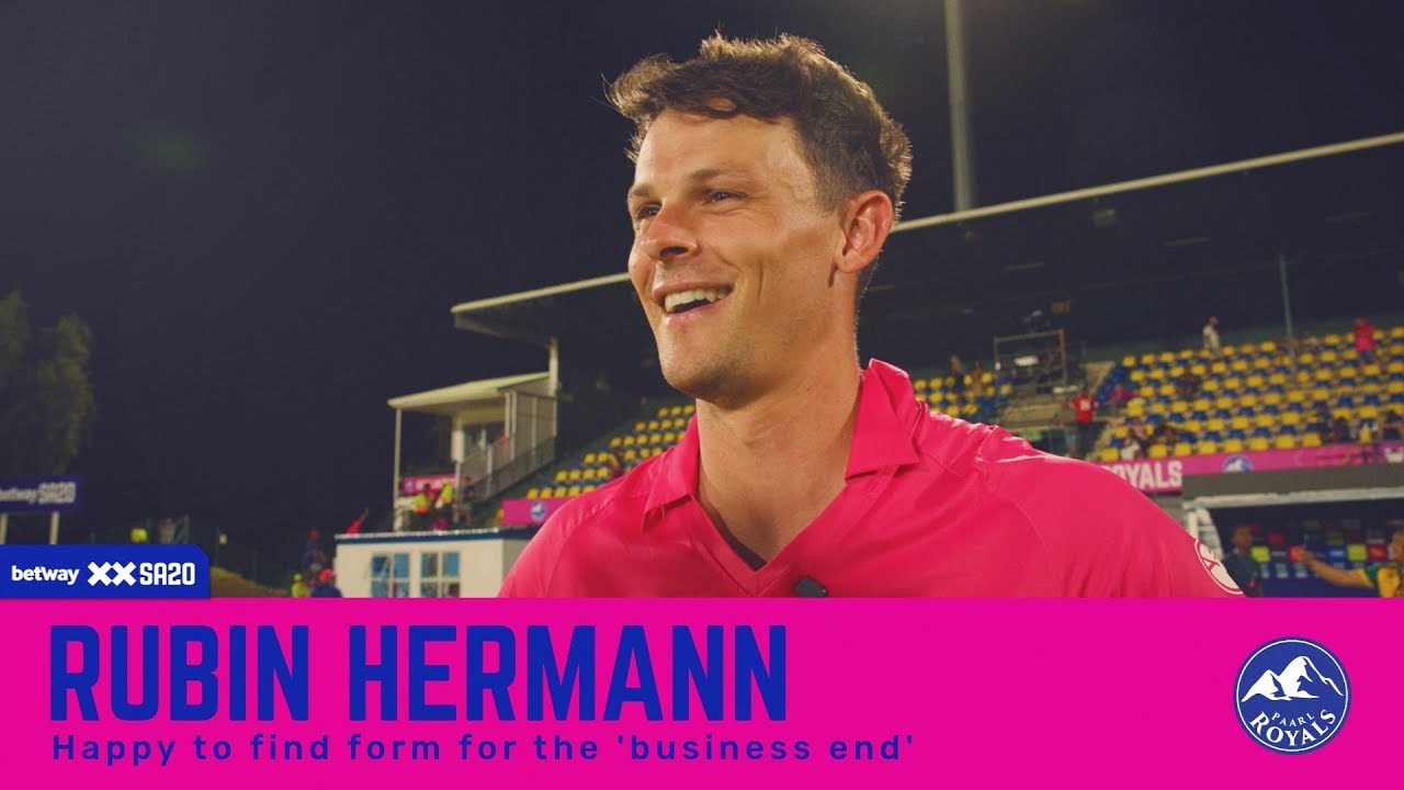 Rubin Hermann, Paarl Royals | PRvDSG Post-match interview